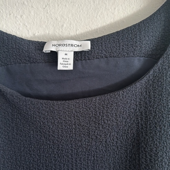Simple blue long Nordstrom dress size medium - Picture 3 of 4